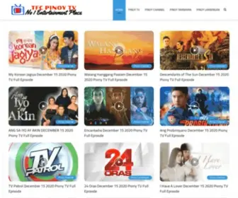 TFcpinoytv.com(Pinoy tv) Screenshot