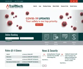 Tfcunow.com(TrailNorth Federal) Screenshot