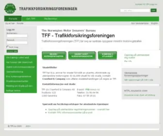 TFF.no(Trafikkforsikringsforeningen) Screenshot