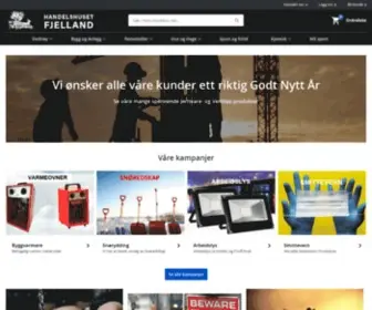 Tfjelland.no(T. Fjelland & Co) Screenshot