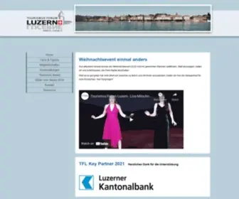 TFL-Luzern.ch(Tourismus Forum Luzern) Screenshot