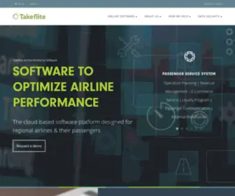 Tflite.com(Takeflite Airline Enterprise Software Solution) Screenshot
