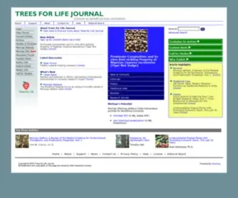 TFljournal.org(Trees for Life Journal) Screenshot