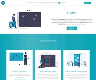 TFMMS.com(Graphic Designing & Social Media Management Company) Screenshot