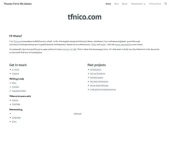 Tfnico.com(Thomas Ferris Nicolaisen) Screenshot
