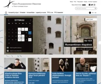 Tfo.fi(Turun filharmoninen orkesteri) Screenshot