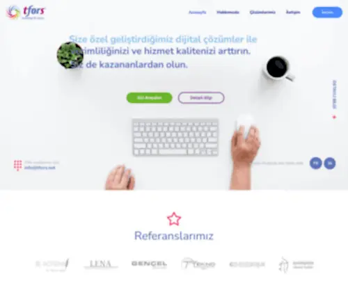 Tfors.net(Bilgi Teknolojileri) Screenshot
