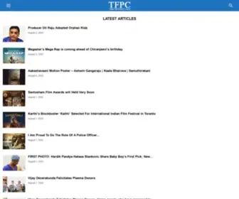 TFPC.in(Official Website Of Telugu Film Producers Council (TFPC)) Screenshot