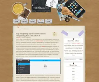 TFSwhisperer.com(TFS Whisperer) Screenshot