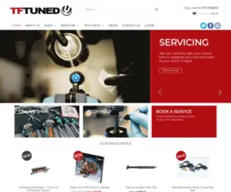 Tftuned.com(Mountain Bike Suspension Servicing) Screenshot