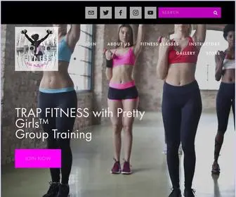 TFWprettygirls.com(TRAP FITNESS with Pretty Girls) Screenshot