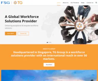 TG-HR.com(TG Human Resource Services) Screenshot