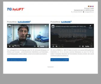 TG-Hylift.com(TG hyLIFT GmbH) Screenshot