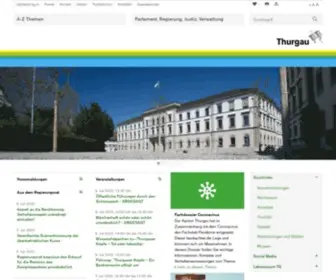 TG.ch(Kanton Thurgau) Screenshot