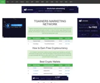 Tgainers.info(Tgainers info) Screenshot