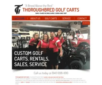 Tgcarts.com(Custom Golf Carts) Screenshot