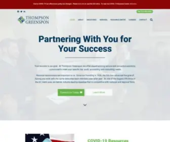 TGCcpa.com(Thompson Greenspon) Screenshot