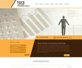 TGCS.co.in(Team Global Consultancy Services) Screenshot