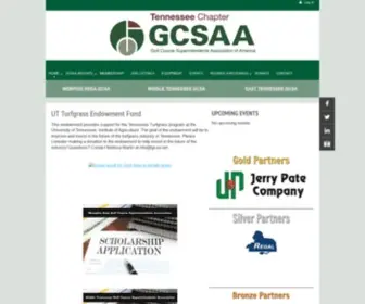 TGcsa.net(Tennessee Golf Course Superintendents Association) Screenshot