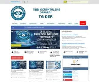 Tgder.com.tr(TIBBİ GÖRÜNTÜLEME DERNEĞİ TG) Screenshot