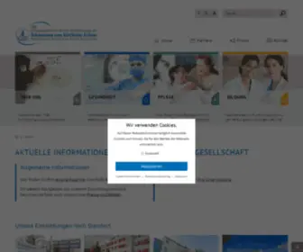 Tge-Online.de(Trägergesellschaft der Schwestern vom Göttlichen Erlöser) Screenshot
