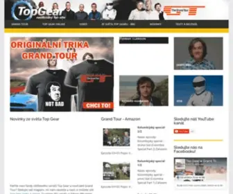 Tgear.cz(Top Gear) Screenshot