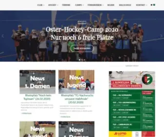 TGfhockey.de(TG Frankenthal) Screenshot