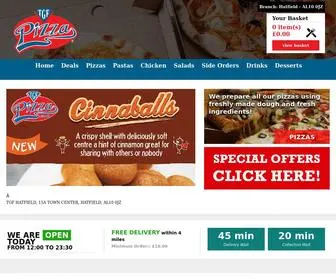 TGfpizza-Hatfield.co.uk(TGF Pizza) Screenshot