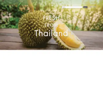 TGfresh.com(Thailand fresh fruits exporter) Screenshot