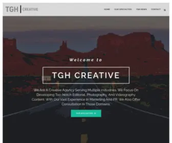 TGHcreative.com(TGH Creative) Screenshot