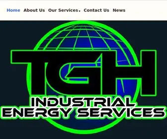 Tghindustrial.com(TG&H Industrial Energy) Screenshot