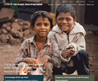 TGHN.org(The Global Health Network) Screenshot