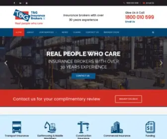 Tgib.com.au(T&amp;G Insurance Brokers) Screenshot