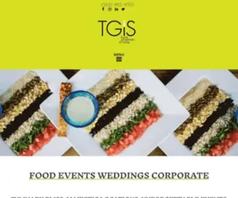 Tgiscatering.com(TGIS Catering) Screenshot