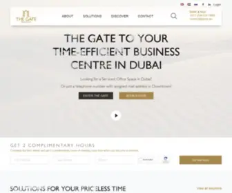 Tgme.ae(The Gate Middle East) Screenshot