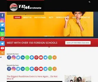 Tgmeducation.com(Study Abroad with TGM Education) Screenshot