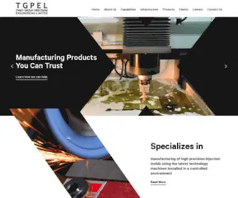 Tgpel.com(TIMEX GROUP PRECISION ENGINEERING LIMITED) Screenshot