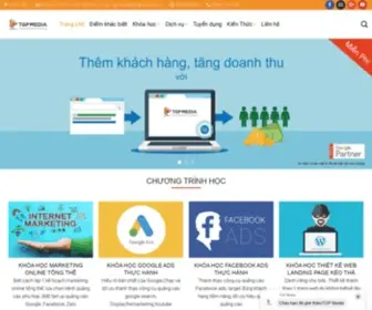 TGpmedia.net(TGP Media Chuyên Dịch Vụ & Đào Tạo Internet Marketing tại Bình Dương) Screenshot