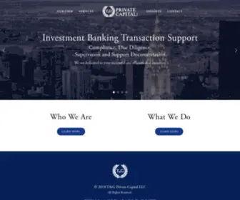 TGprivatecapital.com(T&G Private Capital) Screenshot