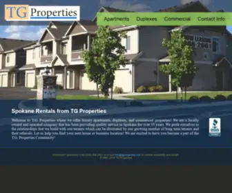 TGproperties.com(TG Properties) Screenshot