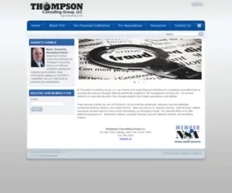 Tgrouponline.com(Thompson Consulting Group) Screenshot