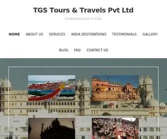 TGstours.com(Customised tours in India) Screenshot