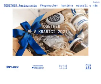 TGTHR.cz(Together restaurants) Screenshot