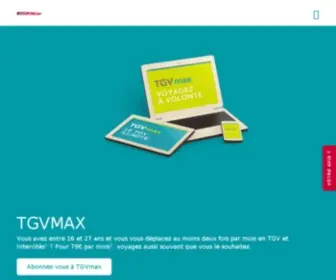 TGvmax.com(Abonnement TGVmax) Screenshot