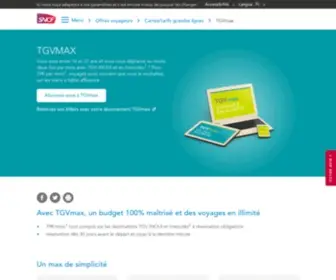 TGvmax.fr(Abonnement TGVmax) Screenshot