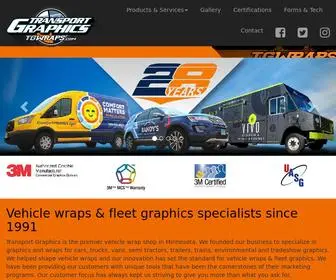 TGwraps.com(Transport Graphics) Screenshot