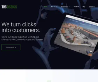 TH3Design.co.uk(Web Design Hull) Screenshot