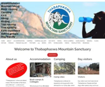 Thabaphaswa.co.za(Thabaphaswa Mountain Retreat Mokopane) Screenshot