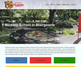 Thabilenurseryschool.co.za(Thabile Nursery School) Screenshot