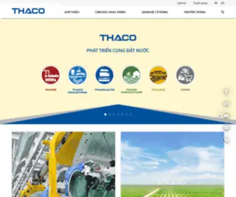 Thaco.com.vn(Thaco) Screenshot